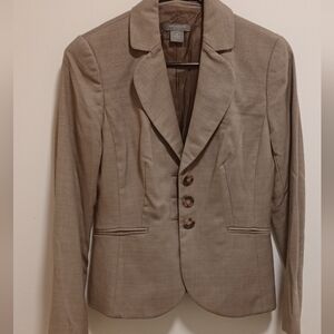 Ann Taylor Beige Women's Blazer